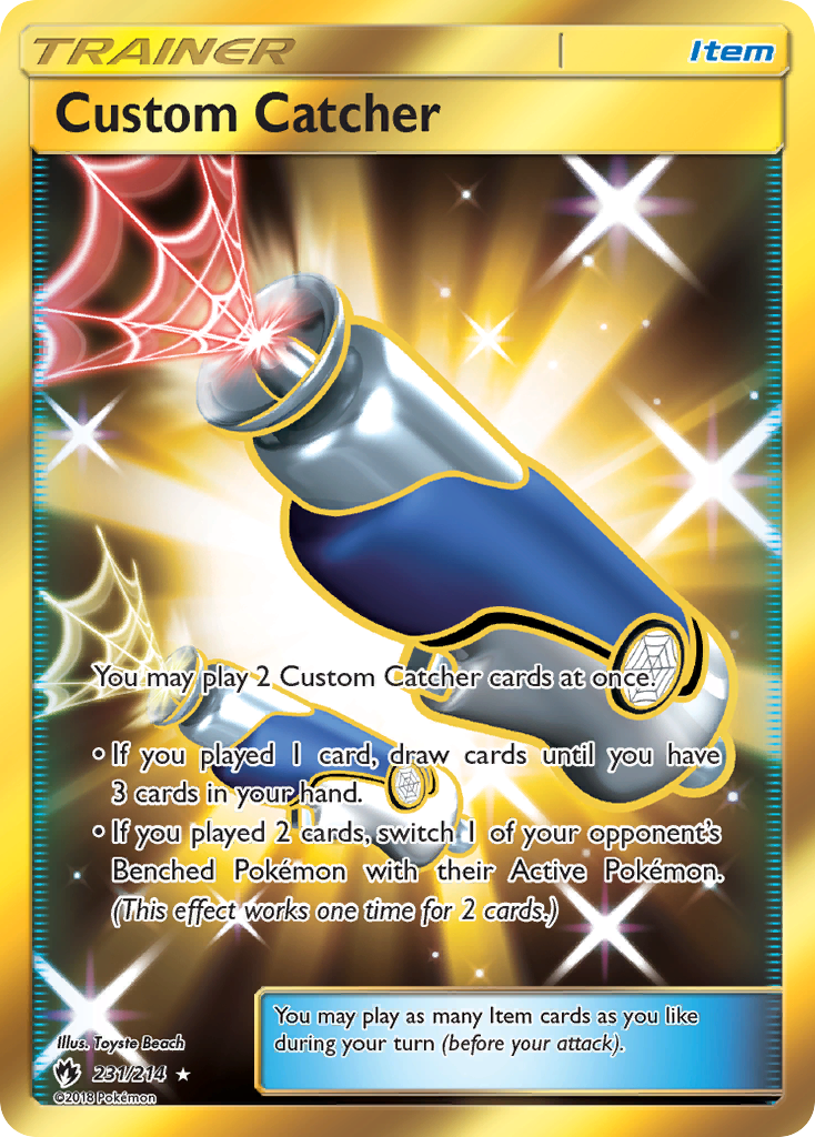Custom Catcher 231/240 Rare Secret
