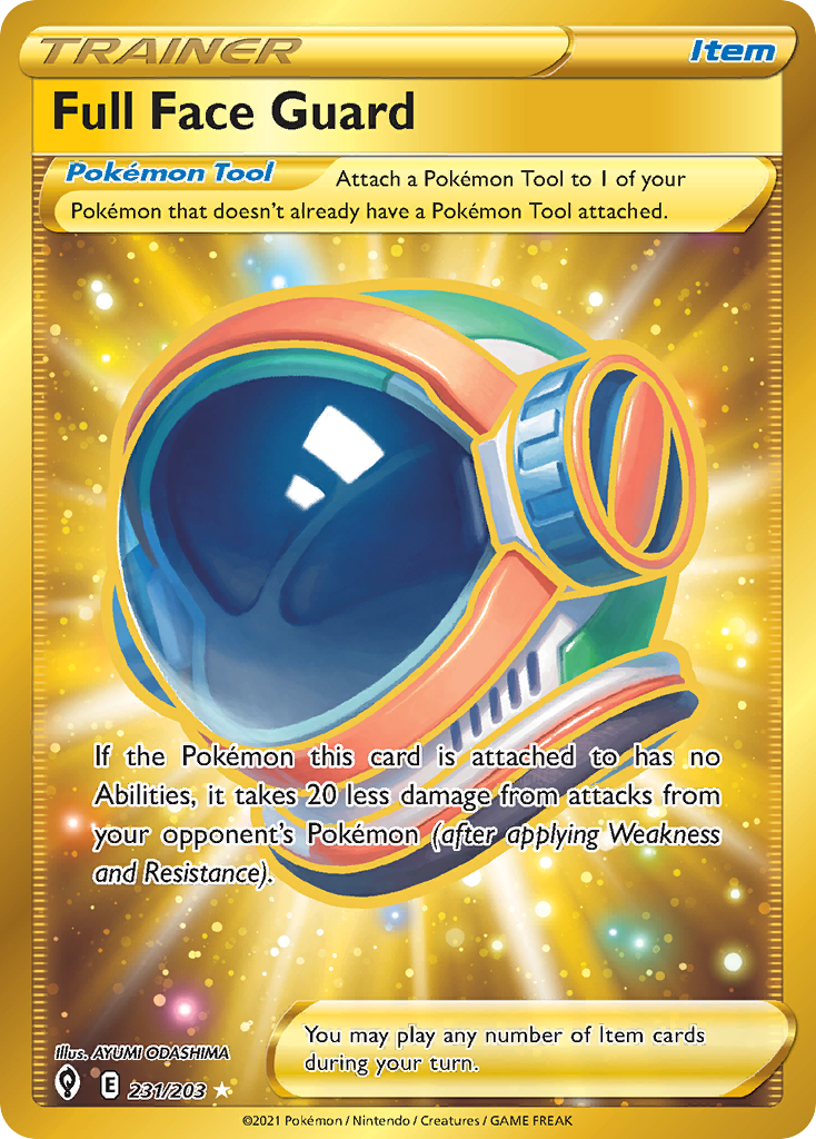 Full Face Guard 231/237 Rare Secret