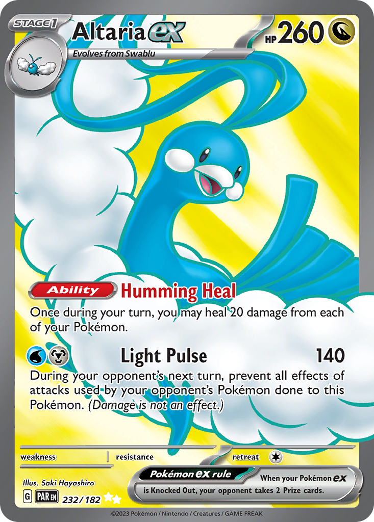 Altaria ex 232/266 Ultra Rare