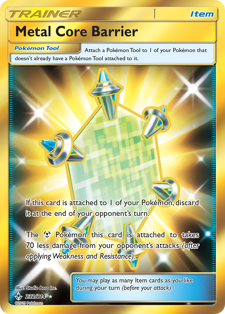 Metal Core Barrier 232/234 Rare Secret