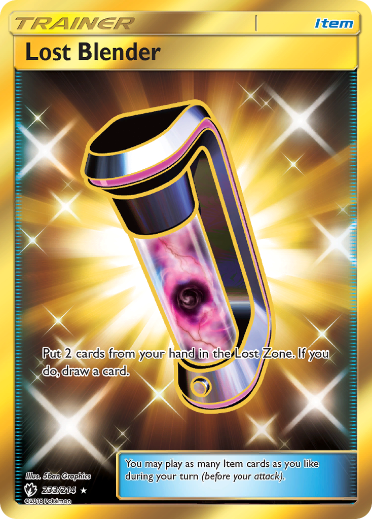 Lost Blender 233/240 Rare Secret