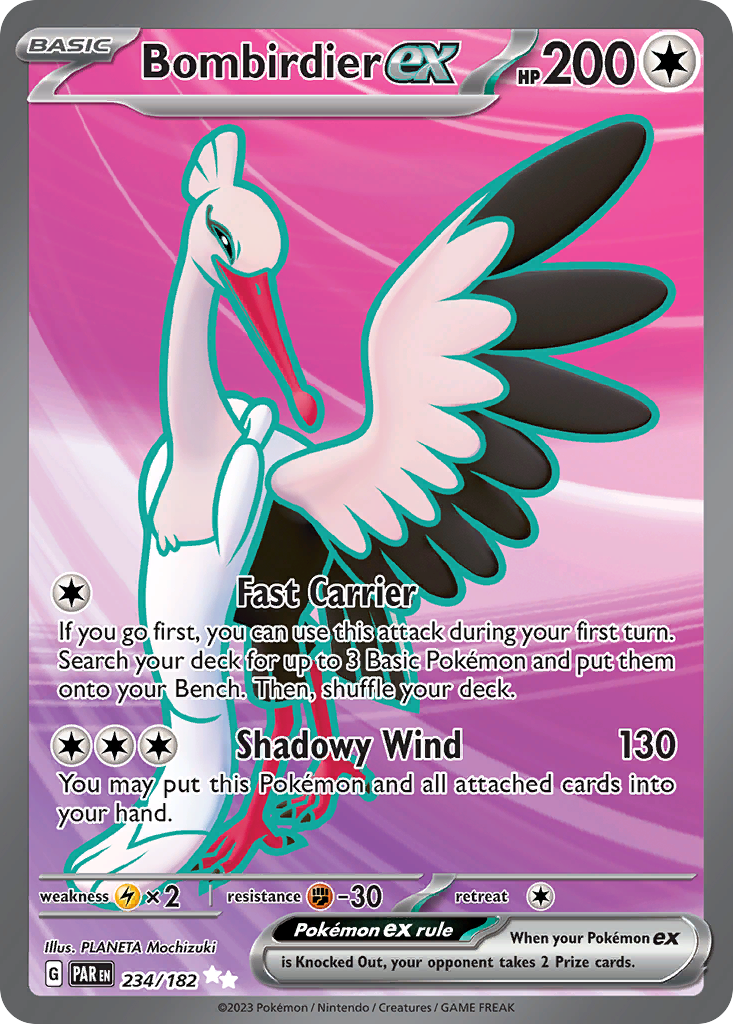 Bombirdier ex 234/266 Ultra Rare