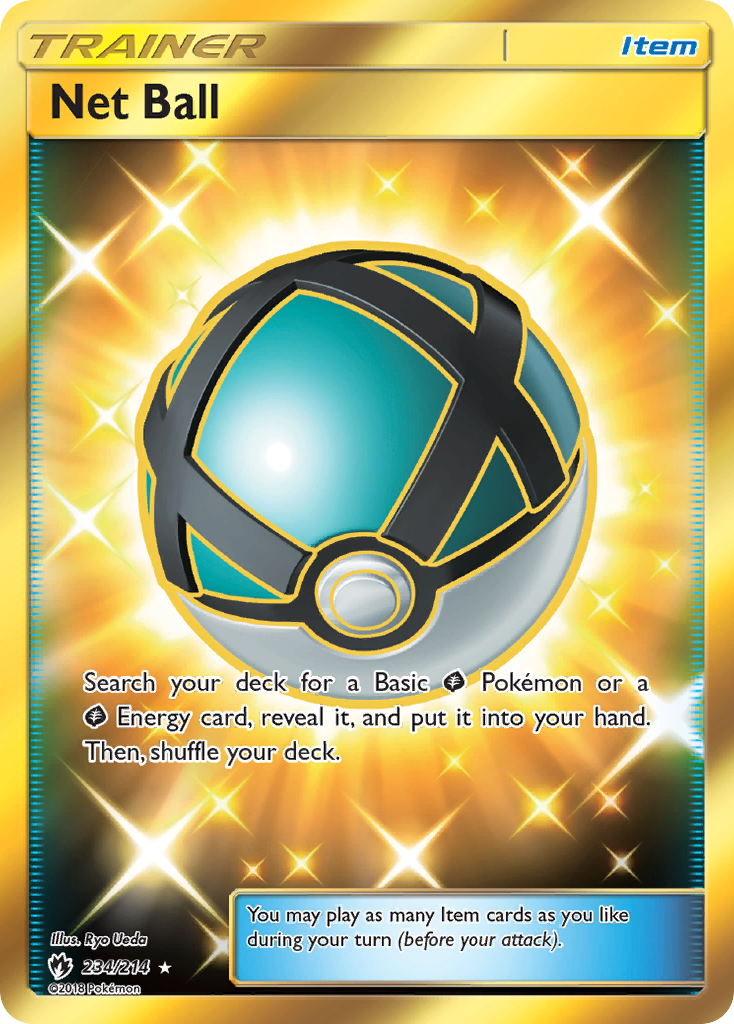 Net Ball 234/240 Rare Secret