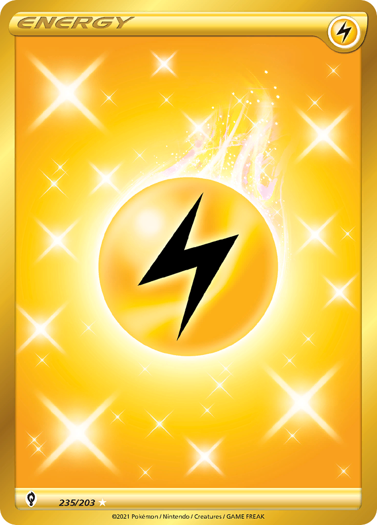 Lightning Energy 235/237 Rare Secret