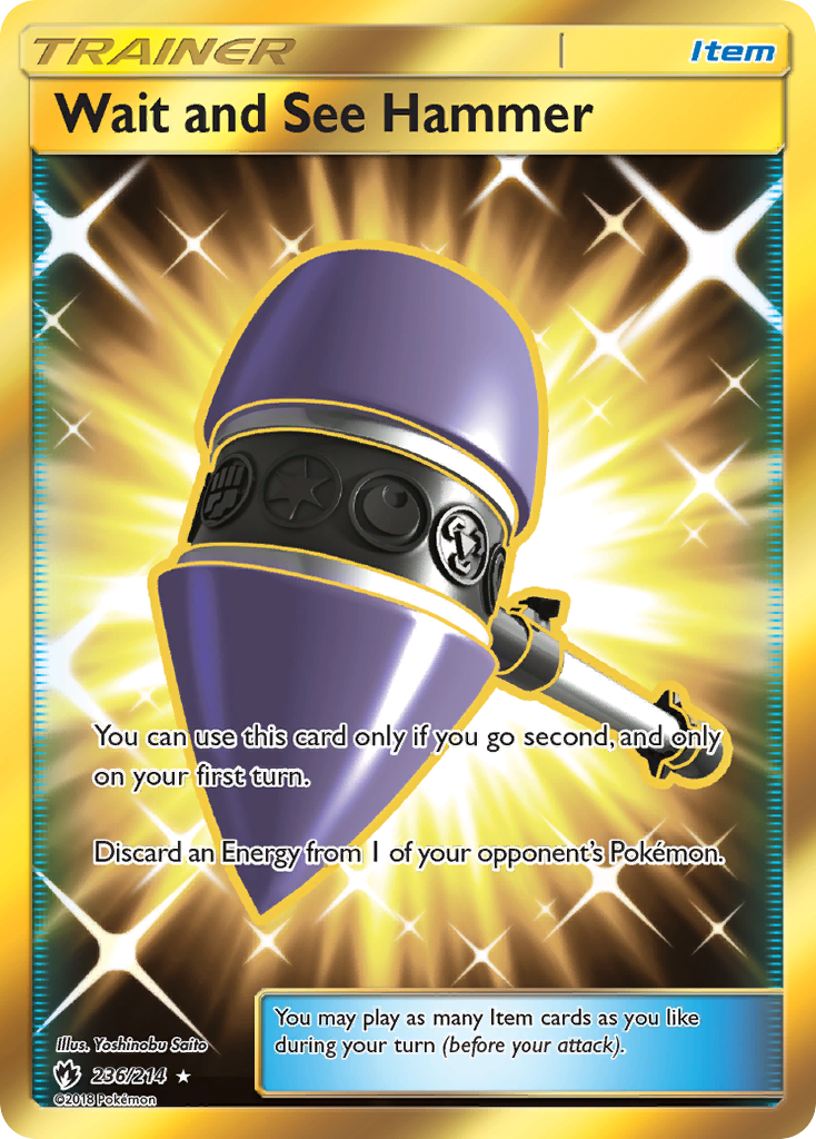 Wait and See Hammer 236/240 Rare Secret