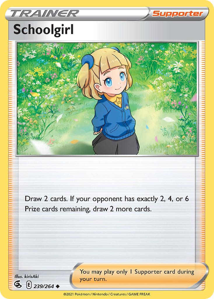 Schoolgirl 239/284 Uncommon