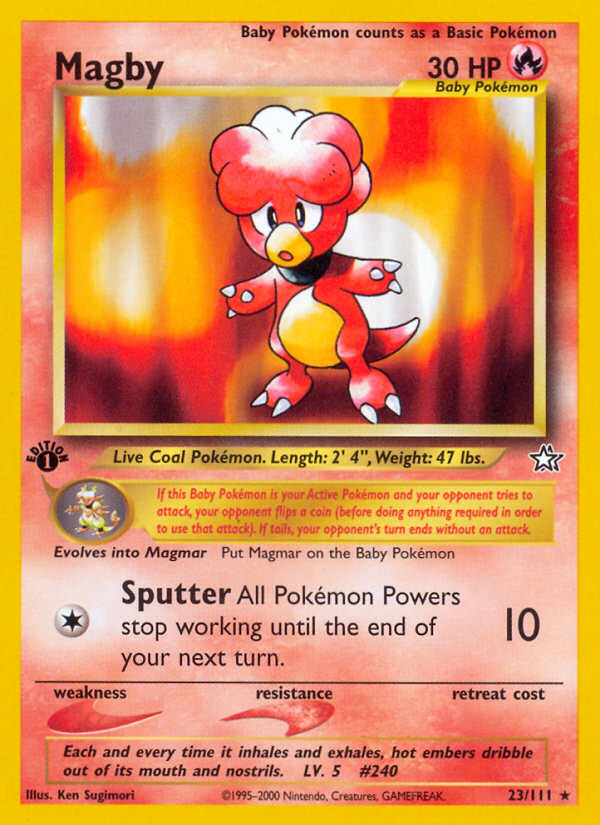 Magby 023/111 Rare