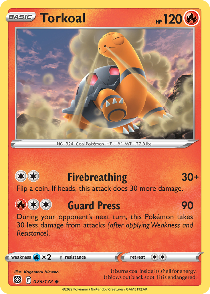 Torkoal 023/186 Uncommon
