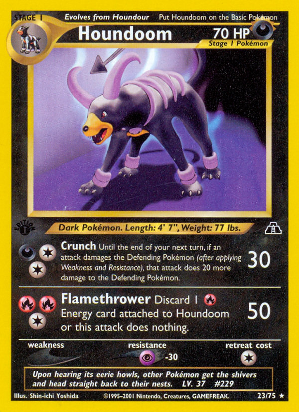 Houndoom 023/75 Rare