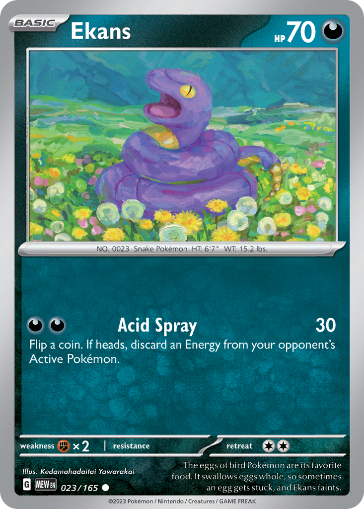 Ekans 023/207 Common