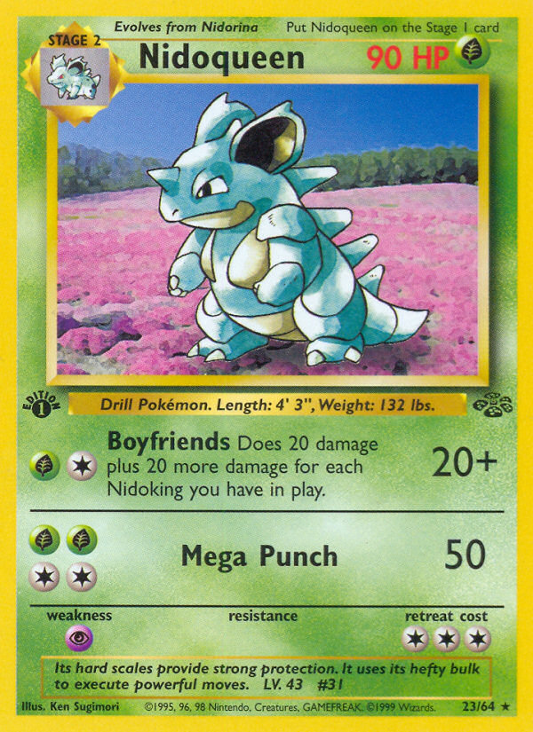 Nidoqueen 023/64 Rare