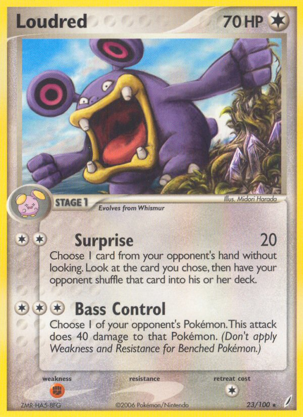 Loudred 023/100 Rare
