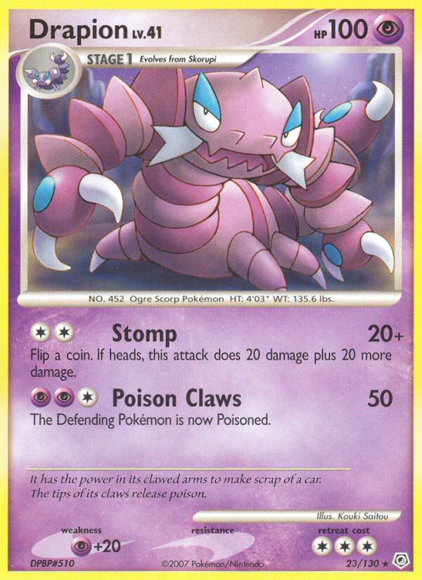 Drapion 023/130 Rare