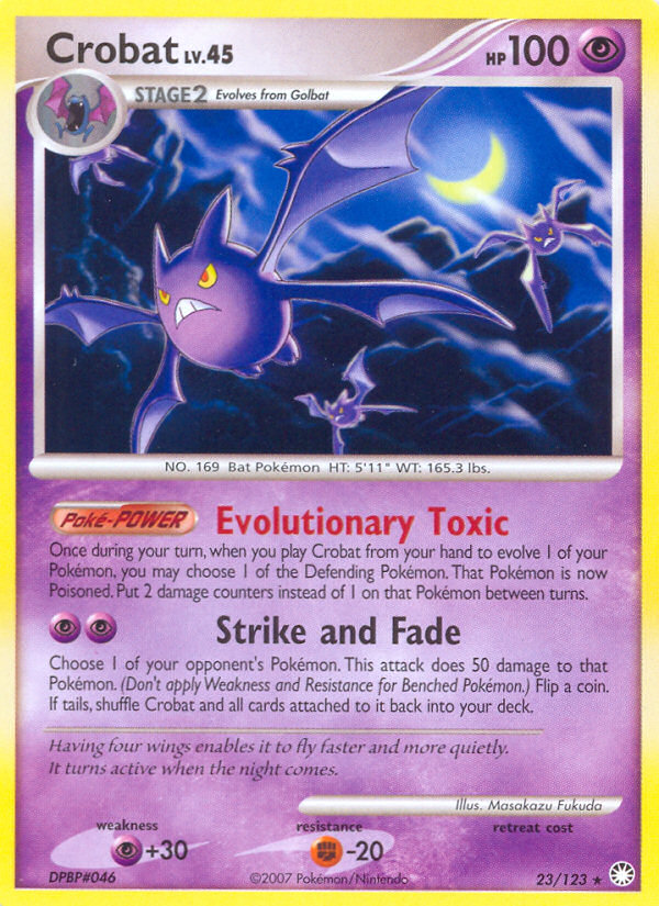 Crobat 023/124 Rare