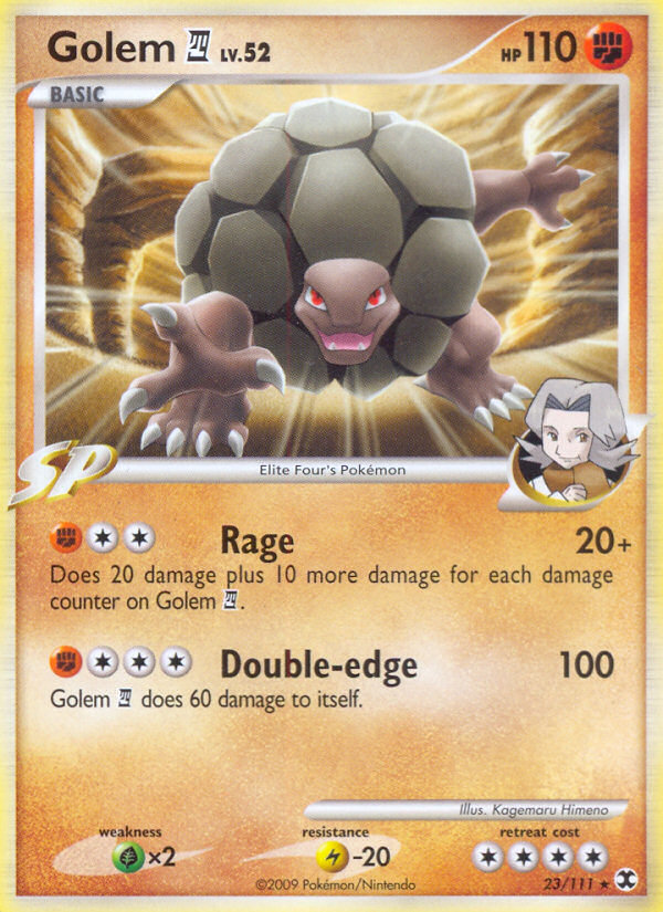 Golem E4 023/120 Rare