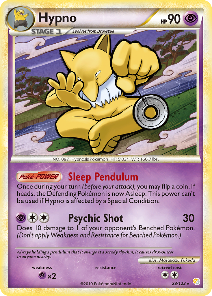 Hypno 023/124 Rare