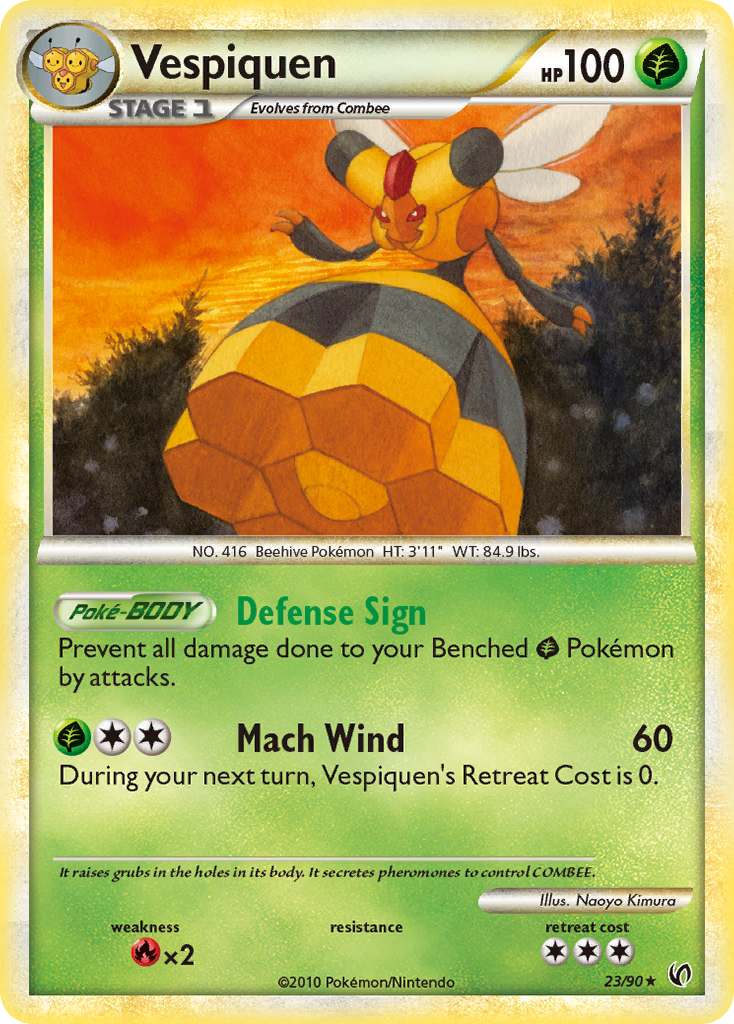 Vespiquen 023/91 Rare