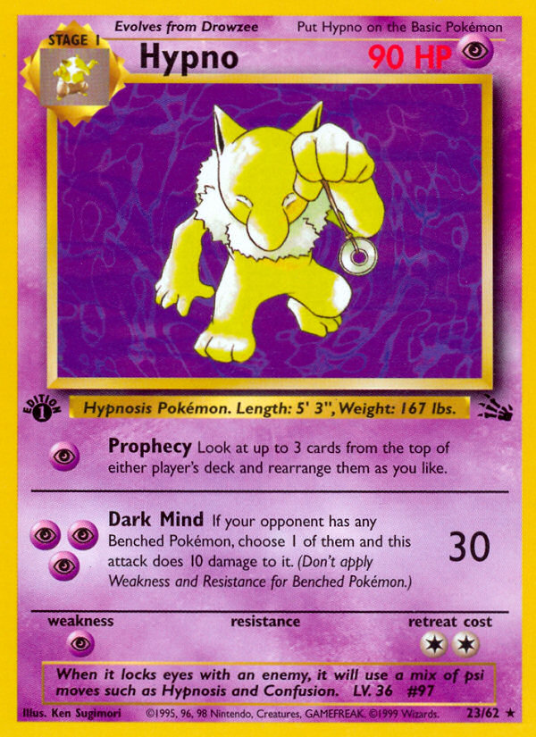 Hypno 023/62 Rare