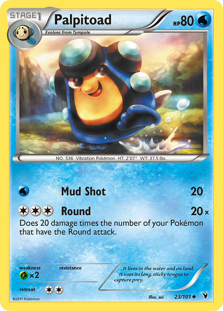 Palpitoad 023/102 Uncommon