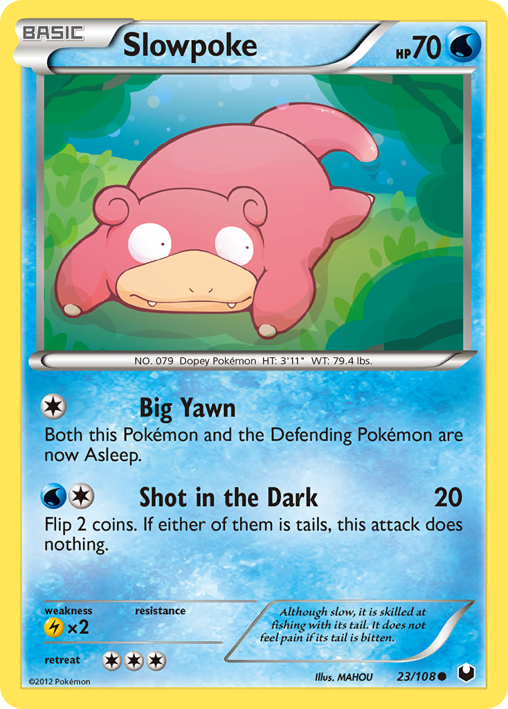 Slowpoke 023/111 Common