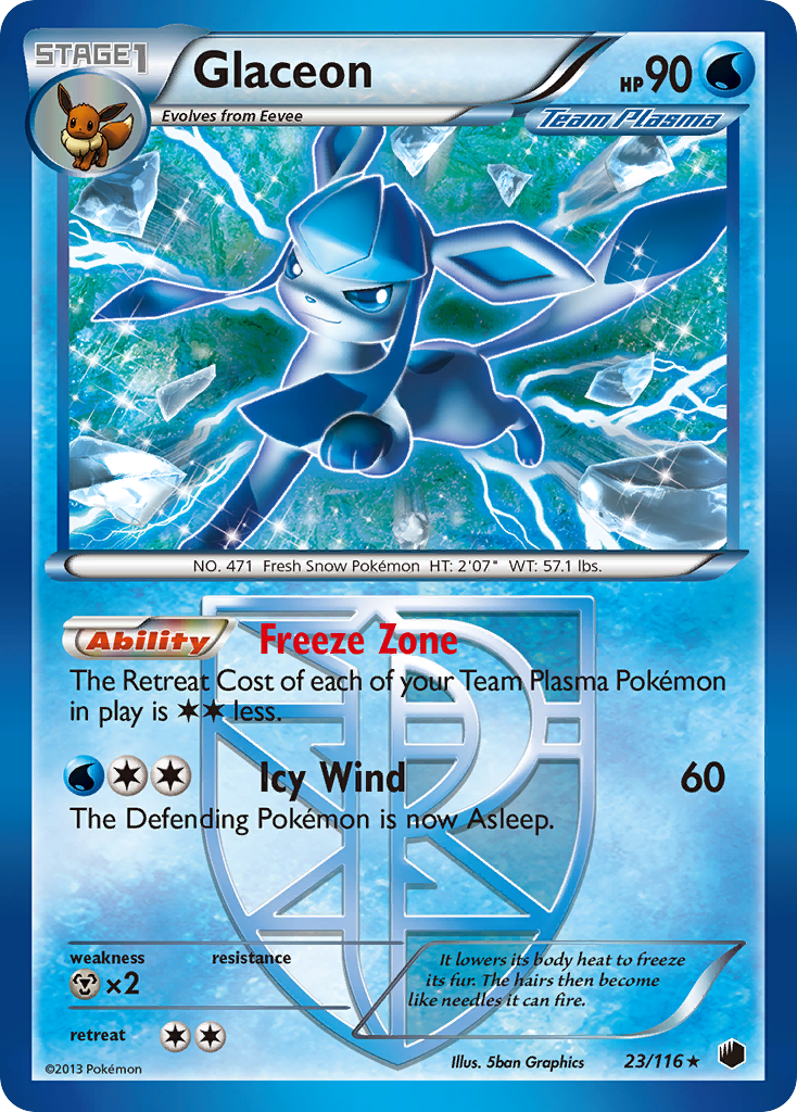Glaceon 023/122 Rare