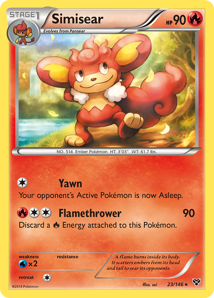 Simisear 023/146 Rare