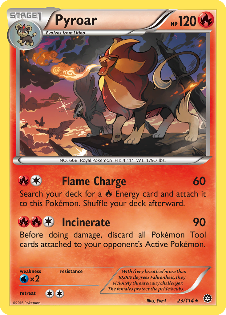 Pyroar 023/116 Rare