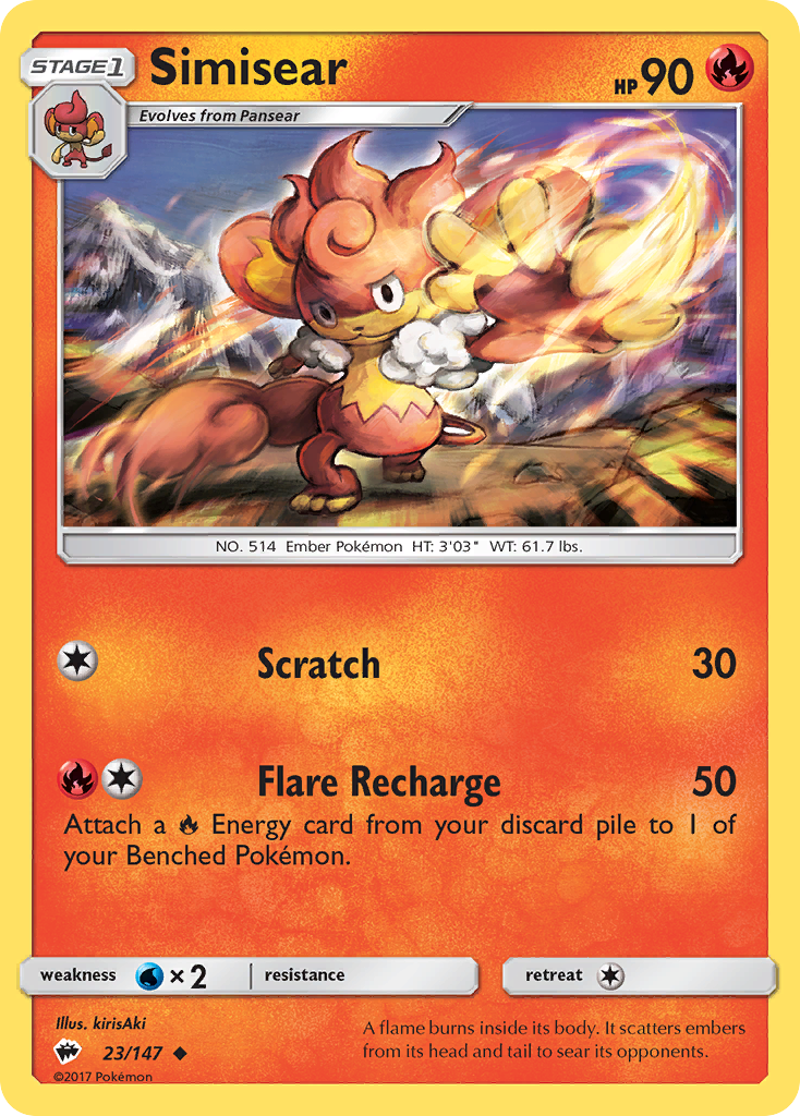 Simisear 023/177 Uncommon