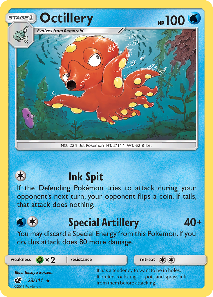 Octillery 023/126 Rare