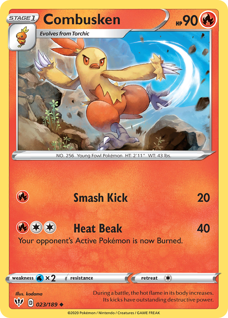 Combusken 023/201 Uncommon