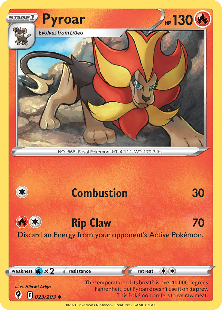 Pyroar 023/237 Uncommon