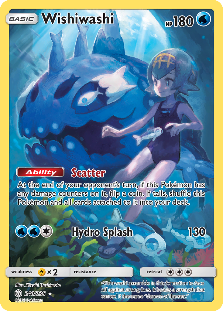 Wishiwashi 240/272 Rare Secret
