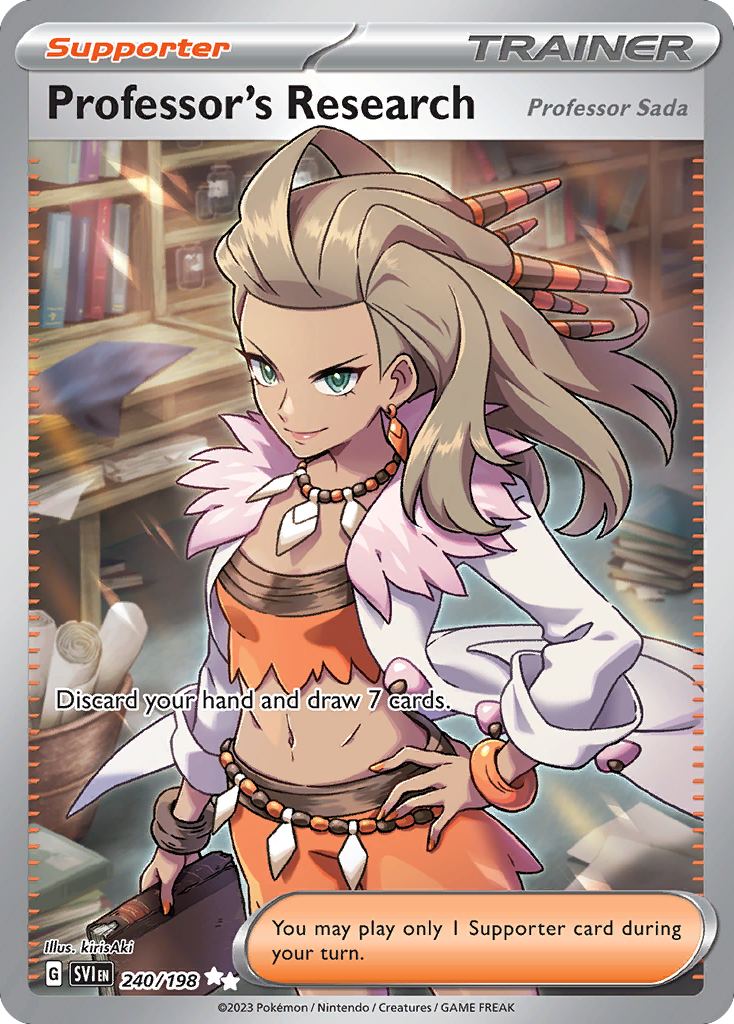 Professor's Research (Professor Sada) 240/258 Ultra Rare