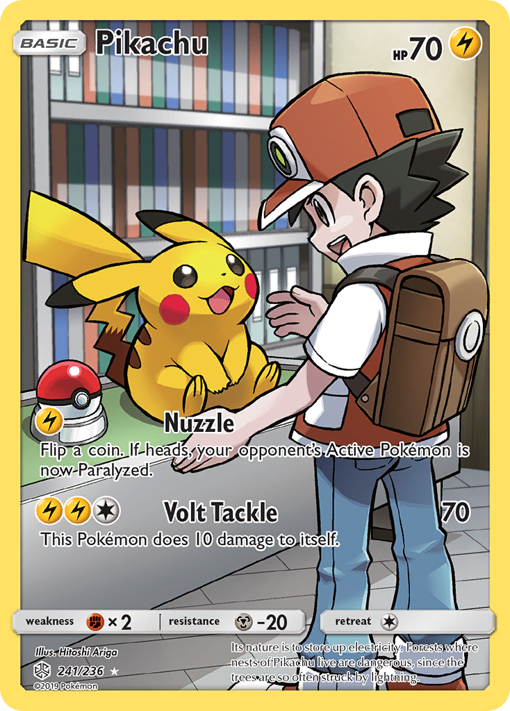 Pikachu 241/272 Rare Secret