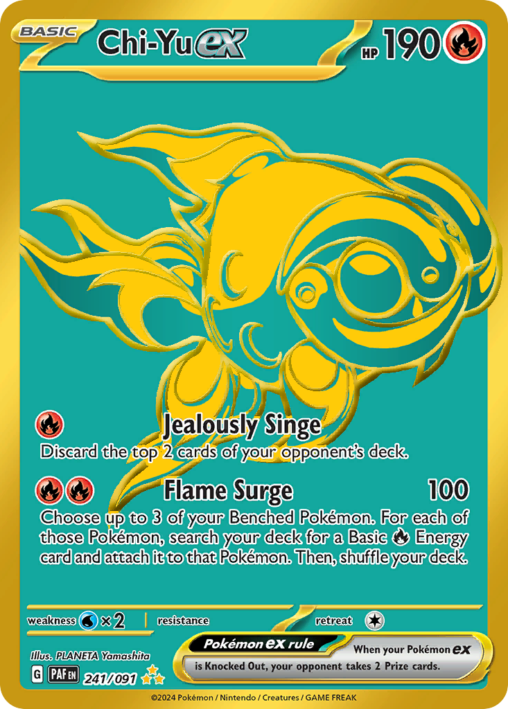 Chi-Yu ex 241/245 Hyper Rare