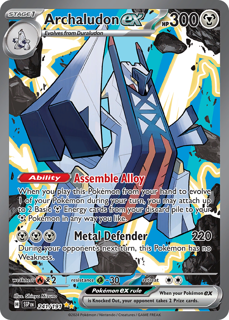 Archaludon ex 241/252 Special Illustration Rare