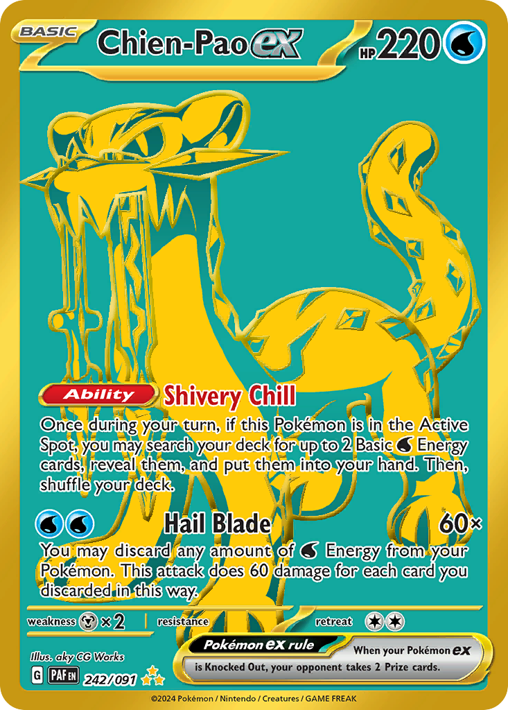 Chien-Pao ex 242/245 Hyper Rare