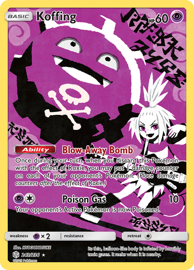 Koffing 243/272 Rare Secret