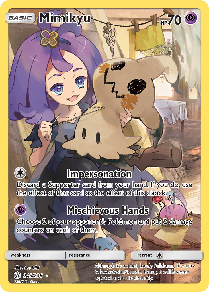 Mimikyu 245/272 Rare Secret