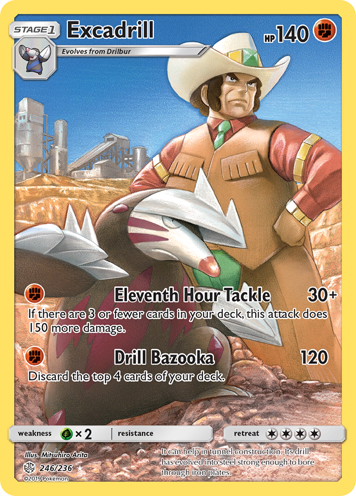 Excadrill 246/272 Rare Secret