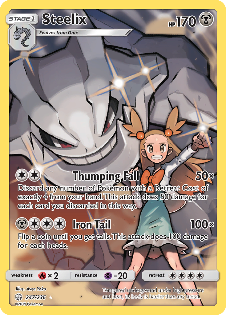Steelix 247/272 Rare Secret