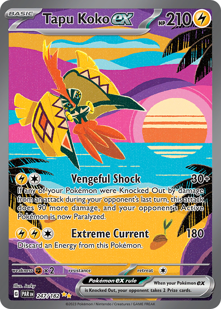 Tapu Koko ex 247/266 Special Illustration Rare