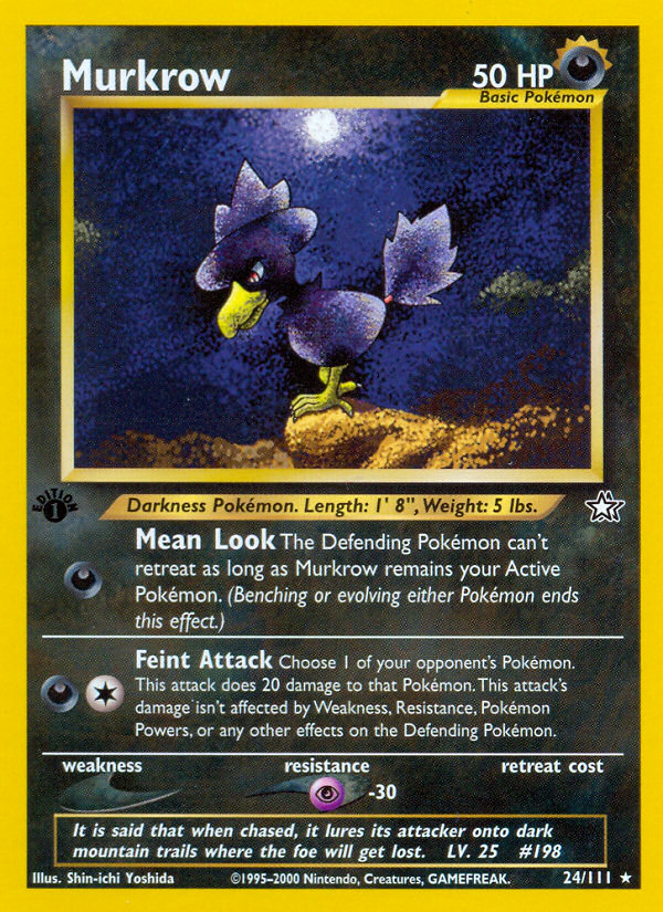 Murkrow 024/111 Rare