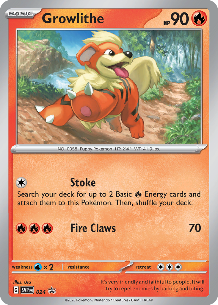 Growlithe 024/196 Promo