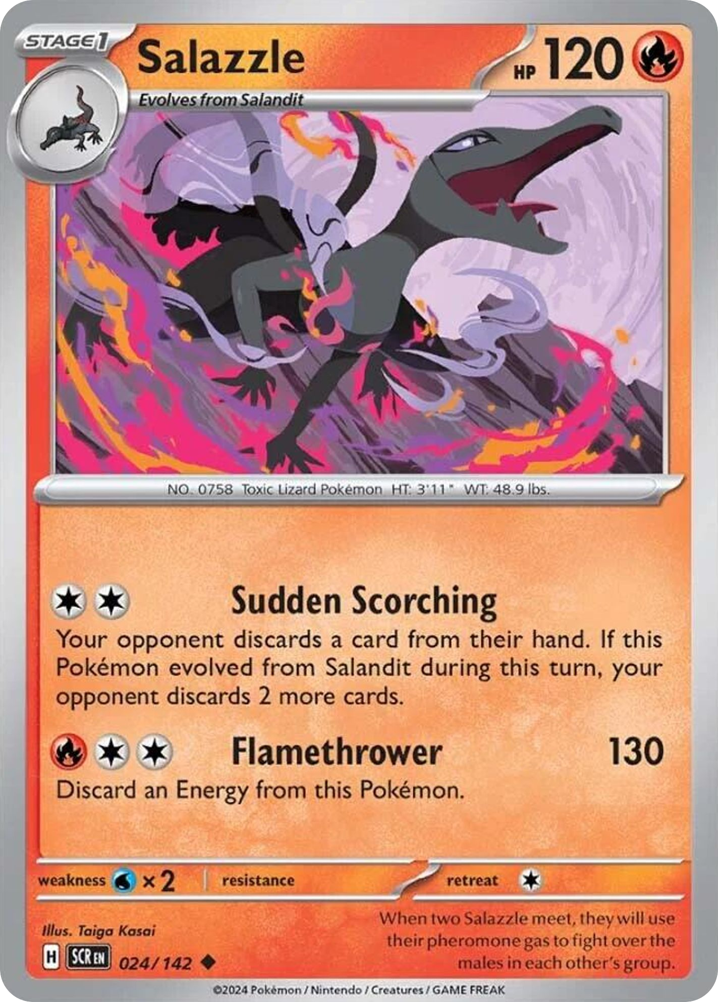 Salazzle 024/175 Uncommon