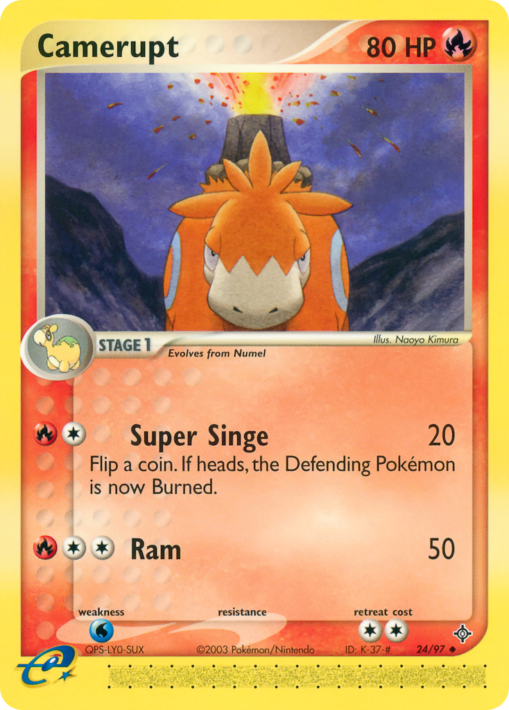 Camerupt 024/100 Uncommon