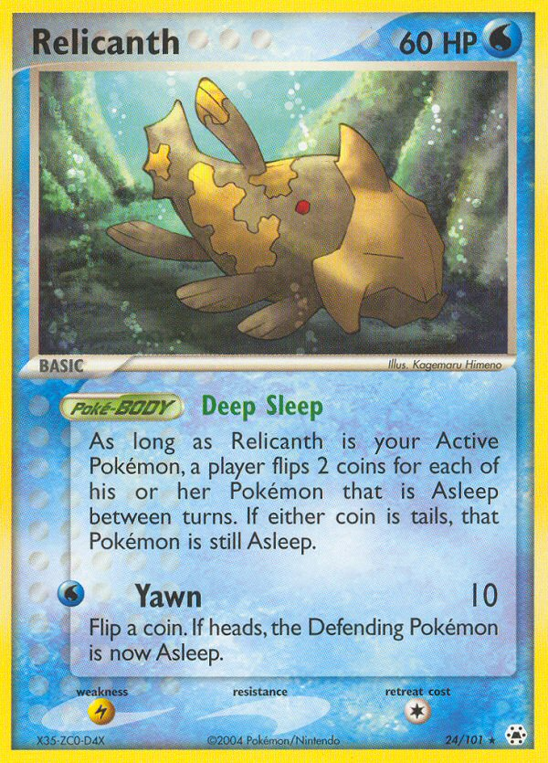 Relicanth 024/102 Rare