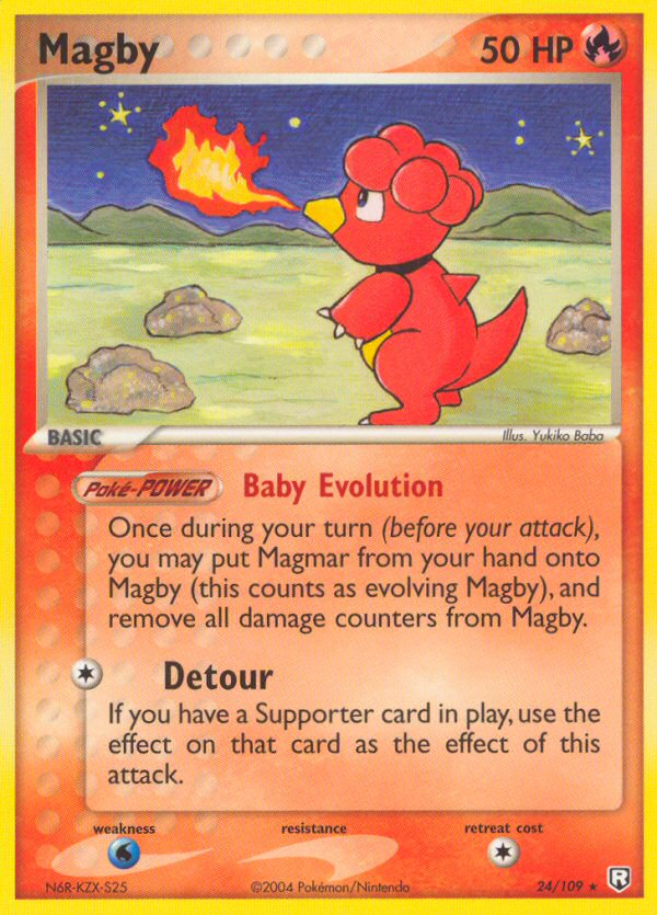 Magby 024/111 Rare