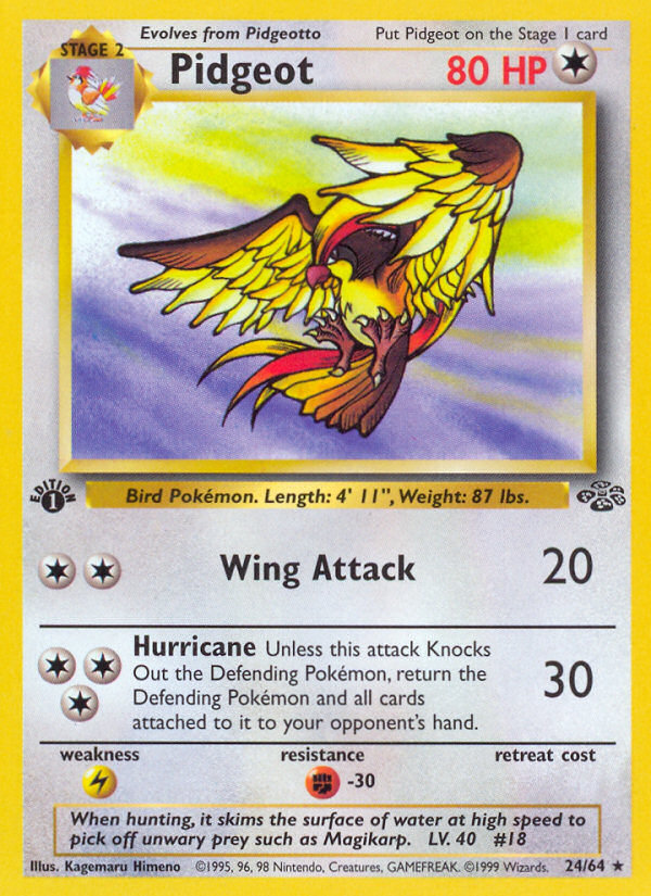 Pidgeot 024/64 Rare