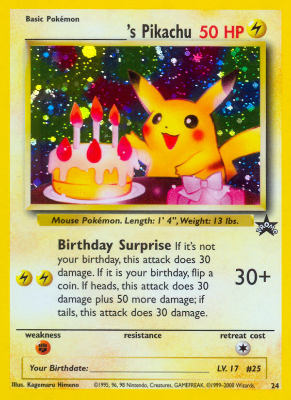 _____'s Pikachu 024/53 Promo